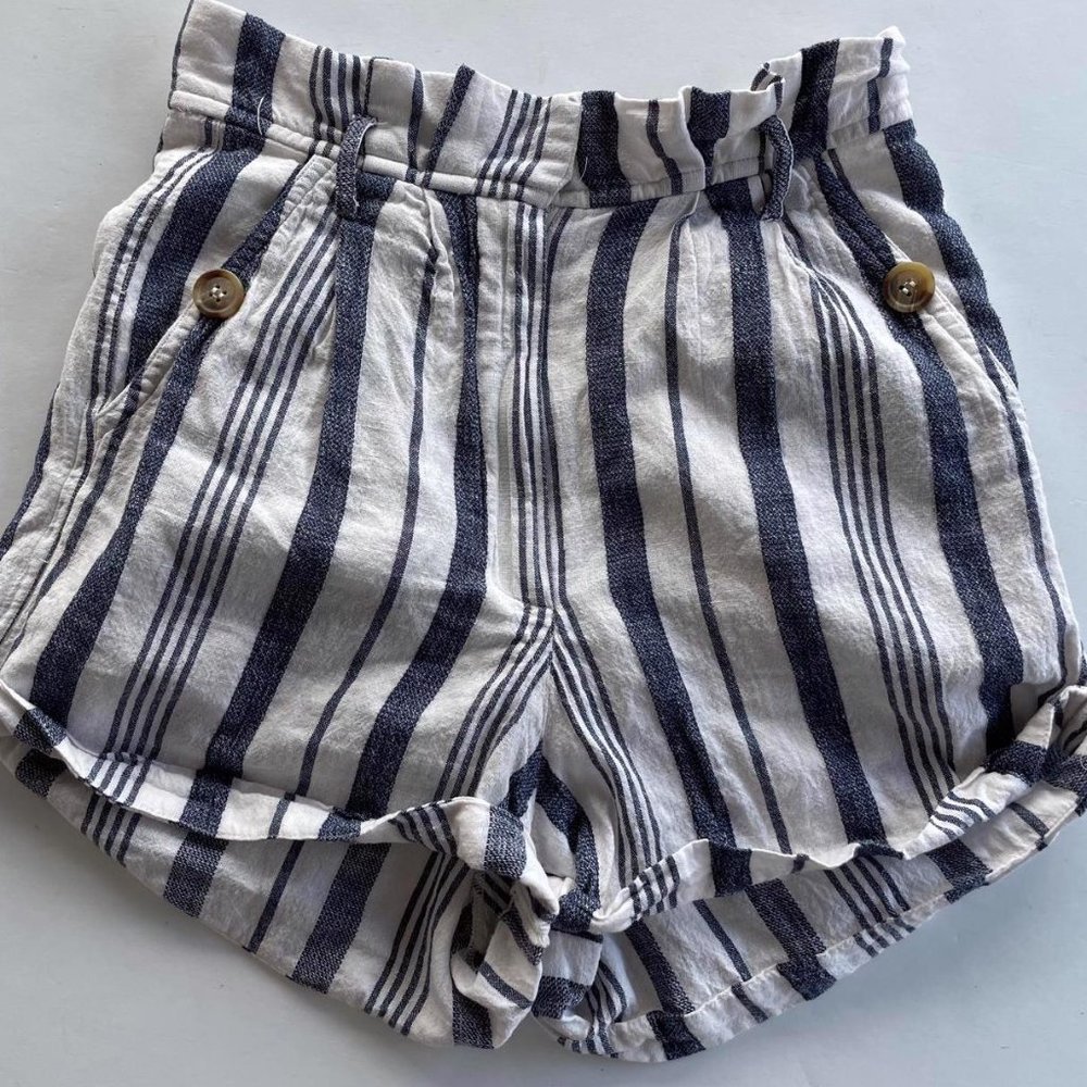 Top Shop women paper bag waist shorts 2